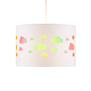 Image of Glow Cloud Iridescent Ceiling Pendant Shade