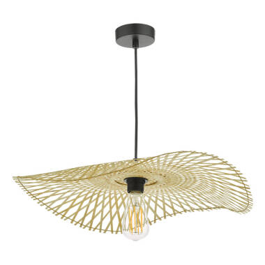 Image of Dar Deja Easy Fit Rattan Pendant Light