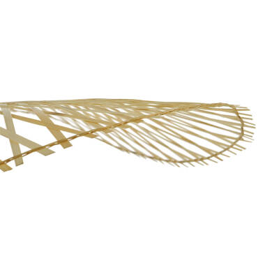 Image of Dar Deja Easy Fit Rattan Pendant Light
