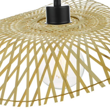 Image of Dar Deja Easy Fit Rattan Pendant Light