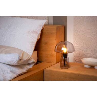 Image of Lucide Fungo Glass Table Lamp