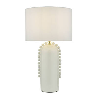 Dar Dolce Ceramic Table Lamp With Shade