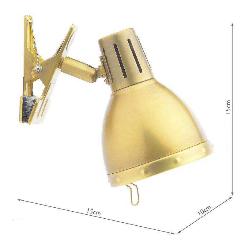 Image of Dar Osaka Clip On Desk Lamp
