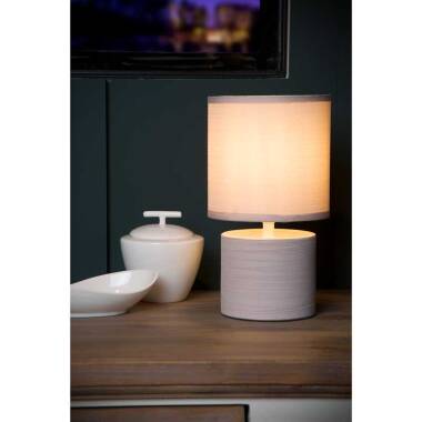 Image of Lucide Greasby Ceramic Table Lamp