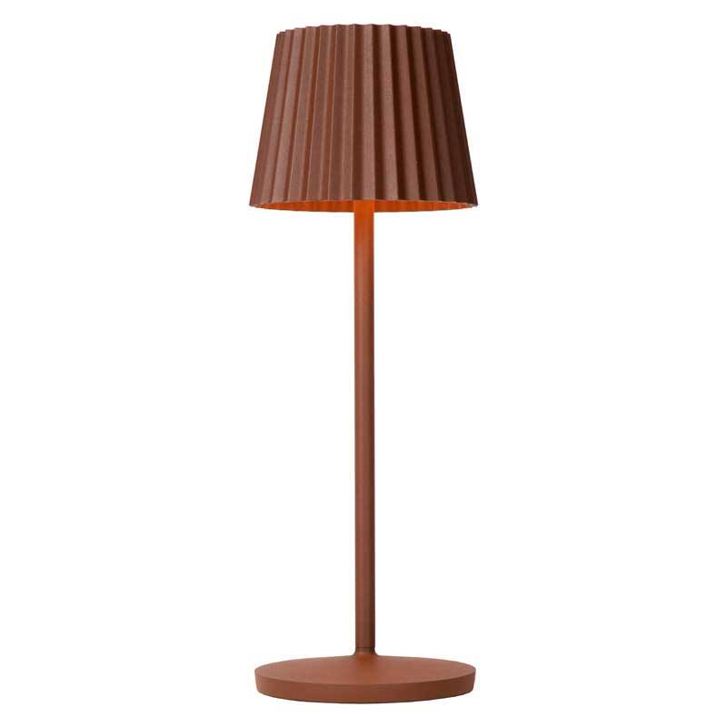 Image of Lucide Justine USB Rechargeable LED Outdoor Table Lamp