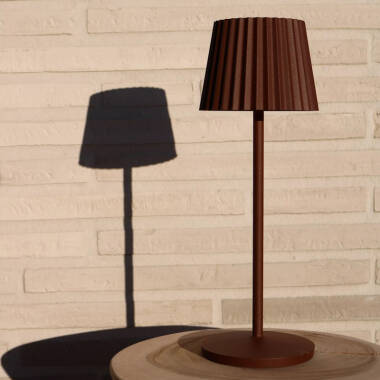 Image of Lucide Justine USB Rechargeable LED Outdoor Table Lamp