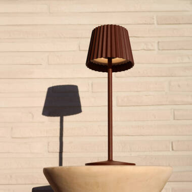 Image of Lucide Justine USB Rechargeable LED Outdoor Table Lamp