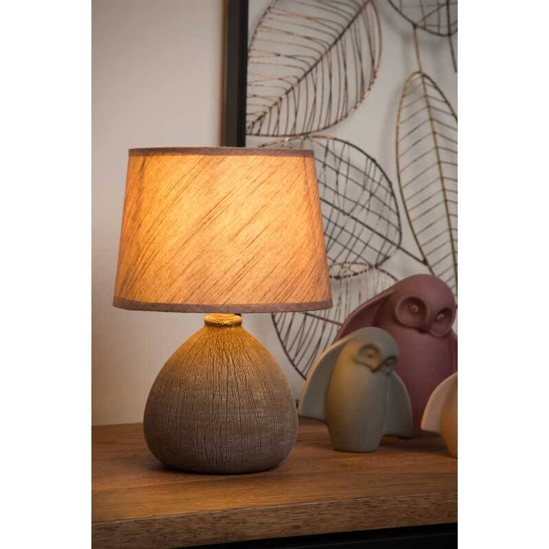 Image of Lucide Ramzi Ceramic Table Lamp