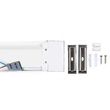 Image of V-Tac 40W Samsung Chip LED Batten - 4ft Single