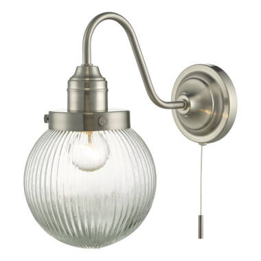 Image of Dar Tamara Glass Wall Light