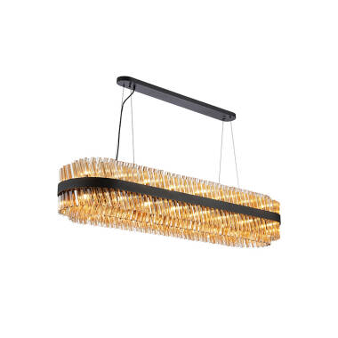 Image of Detroit Glass Bar Ceiling Pendant Light