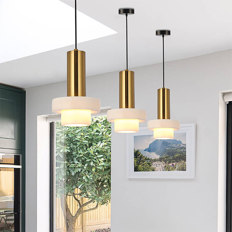 Image of Edit Marble Ceiling Pendant Light