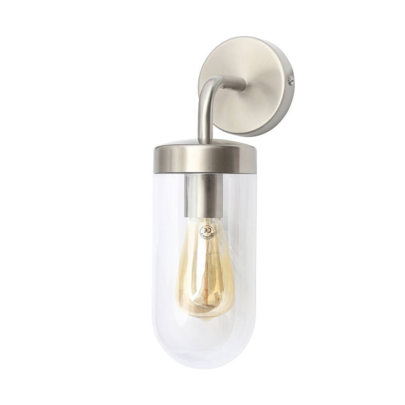 Image of Forum Kew Curved Arm Outdoor Wall Light