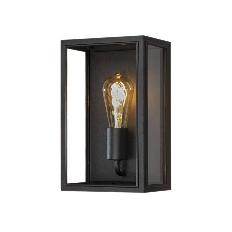 Image of Konstsmide Carpi Half Lantern Outdoor Wall Light