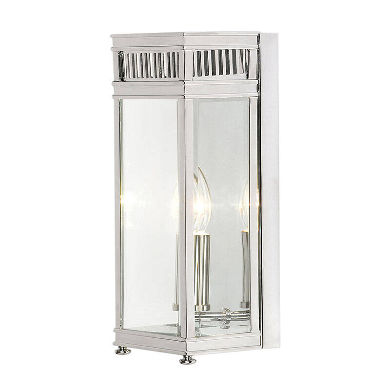 Image of Elstead Holborn Half Lantern Outdoor Wall Light