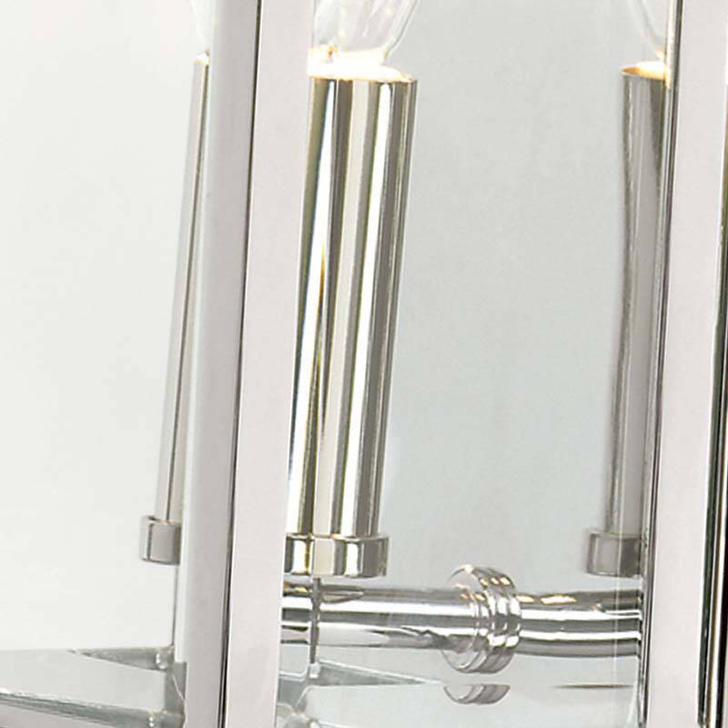 Image of Elstead Holborn Half Lantern Outdoor Wall Light