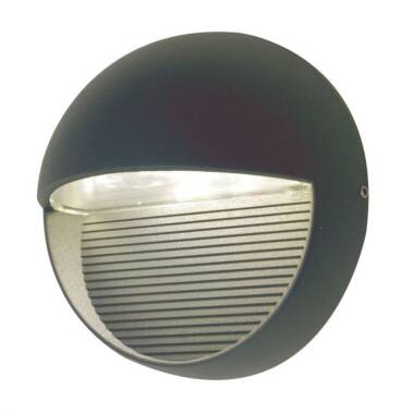 Image of Lutec Radius Round LED Outdoor Wall Light