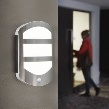 Image of Ledvance Endura Plate 13W LED Outdoor Wall Light with PIR Sensor