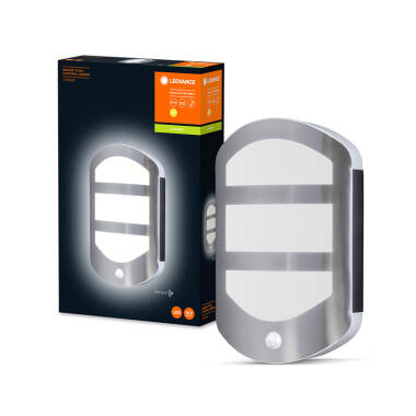 Image of Ledvance Endura Plate 13W LED Outdoor Wall Light with PIR Sensor