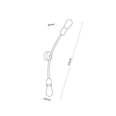 Image of Edit Helix LED Twin Wall Light