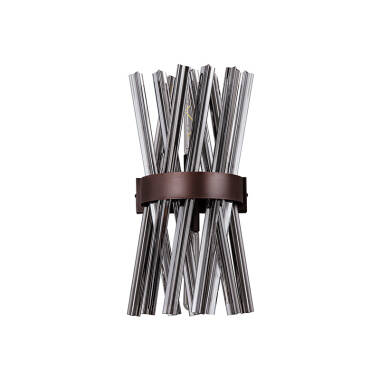 Image of Woxsall Glass Flush Wall Light
