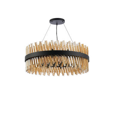 Image of Detroit Glass Chandelier