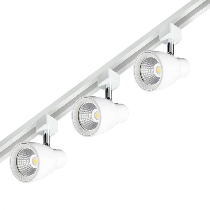 Image of Robus Troy LED 1 Circuit Track Light Kit - 3 Lights