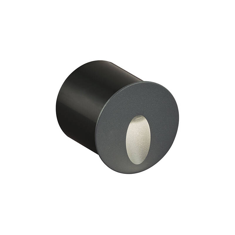 Image of Edit Serifos Round LED Recessed Outdoor Wall Light