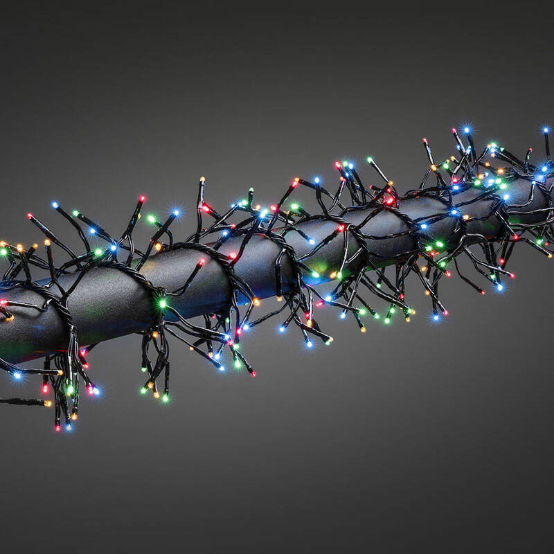 Image of Konstsmide 11.3M LED Multi-Function Cluster String Lights - 1536 Lights
