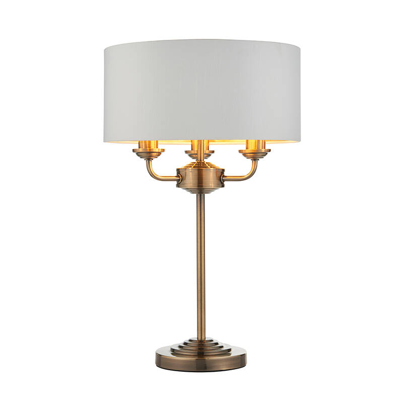 Image of Endon Highclere 3 Light Table Lamp