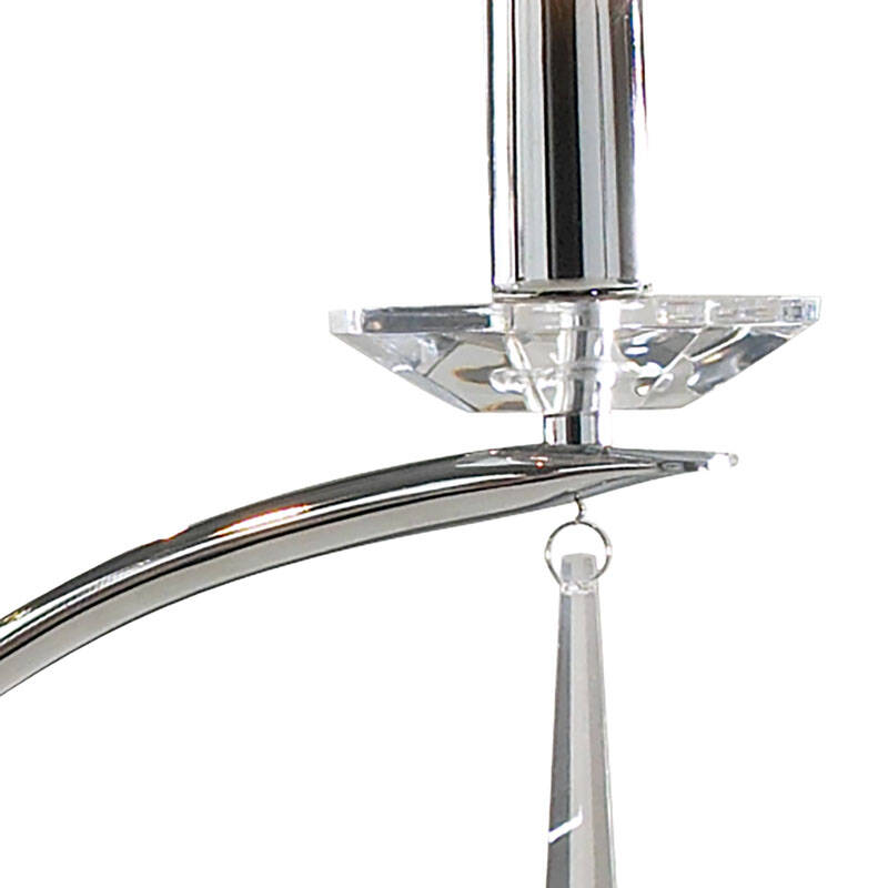 Image of Dar Hyperion 3 Light Dual Mount Ceiling Pendant