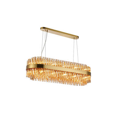 Image of Detroit Glass Bar Ceiling Pendant Light