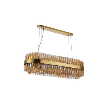 Image of Detroit Glass Bar Ceiling Pendant Light
