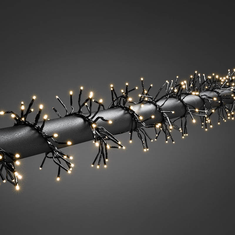 Image of Konstsmide 11.3M LED Multi-Function Cluster String Lights - 1536 Lights