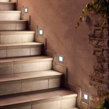 Image of Faro Barcelona Frol LED Recessed Outdoor Wall Light