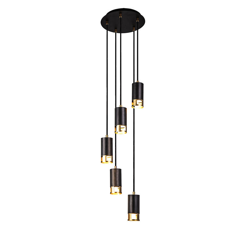 Image of Atlanta 5 Light Cascade Ceiling Pendant