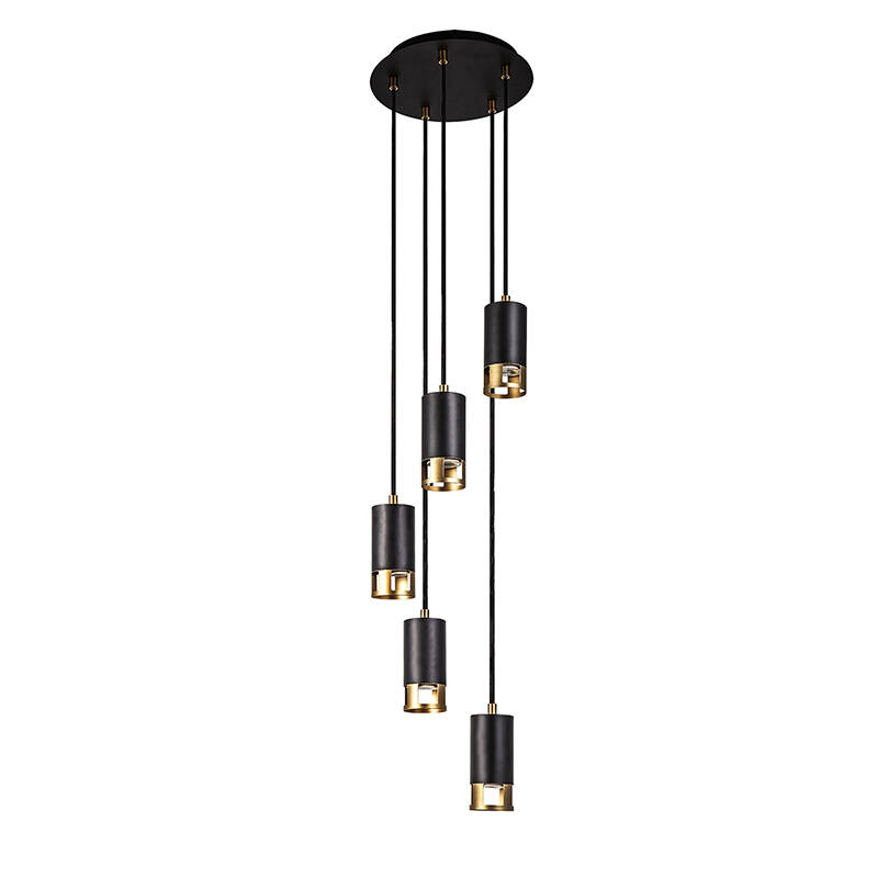 Image of Atlanta 5 Light Cascade Ceiling Pendant