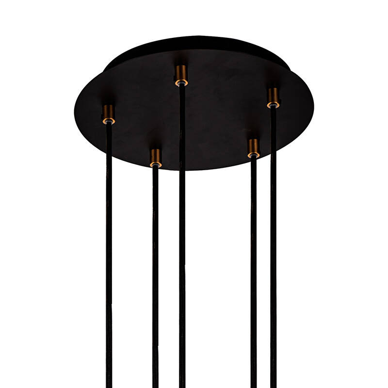 Image of Atlanta 5 Light Cascade Ceiling Pendant