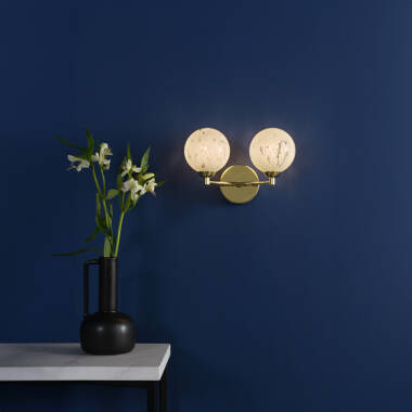 Image of Dar Capucine Twin Wall Light