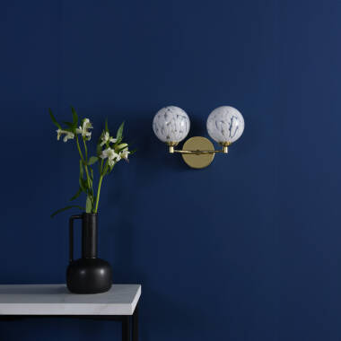 Image of Dar Capucine Twin Wall Light