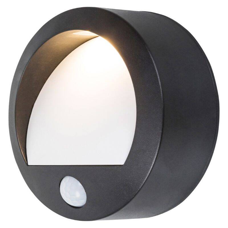 Image of Edit Amarillo LED Battery Operated Outdoor Flush Light with PIR Sensor