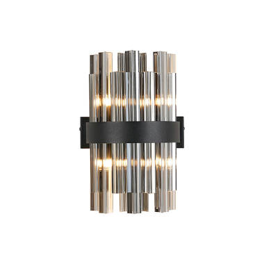 Detroit Glass Flush Wall Light