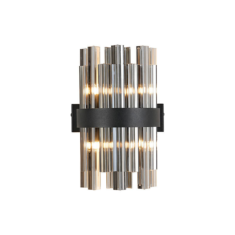 Image of Detroit Glass Flush Wall Light