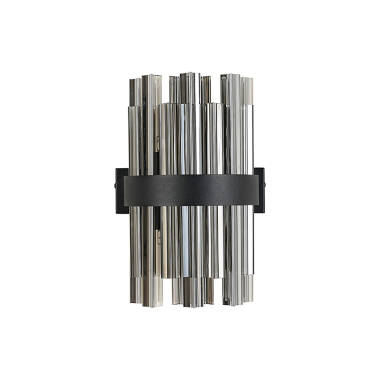 Image of Detroit Glass Flush Wall Light