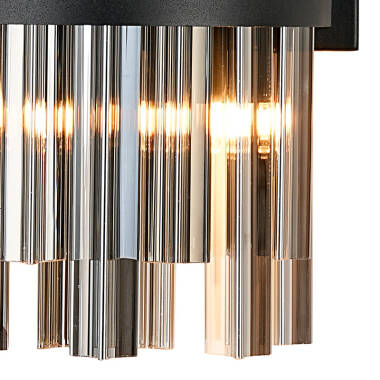 Image of Detroit Glass Flush Wall Light