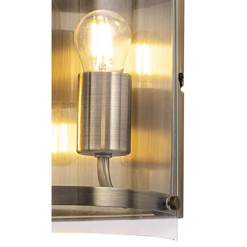 Image of Bobbin 2 Arm Flush Wall Light