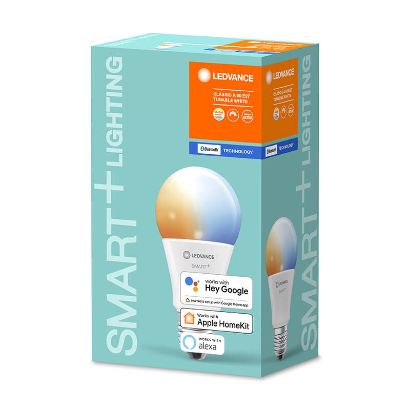 Image of Ledvance Smart+ 9W Selectable LED Dimmable Bluetooth GLS Bulb - Screw Cap