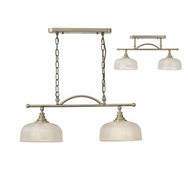 Image of Magnolia 2 Light Bar Ceiling Pendant