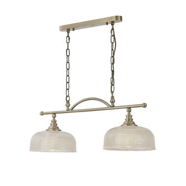 Image of Magnolia 2 Light Bar Ceiling Pendant