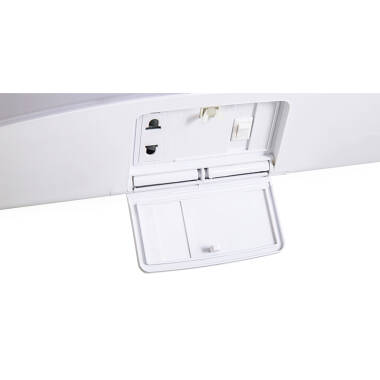 Image of Jeamville LED Bathroom Over Mirror Light with Shaver Socket